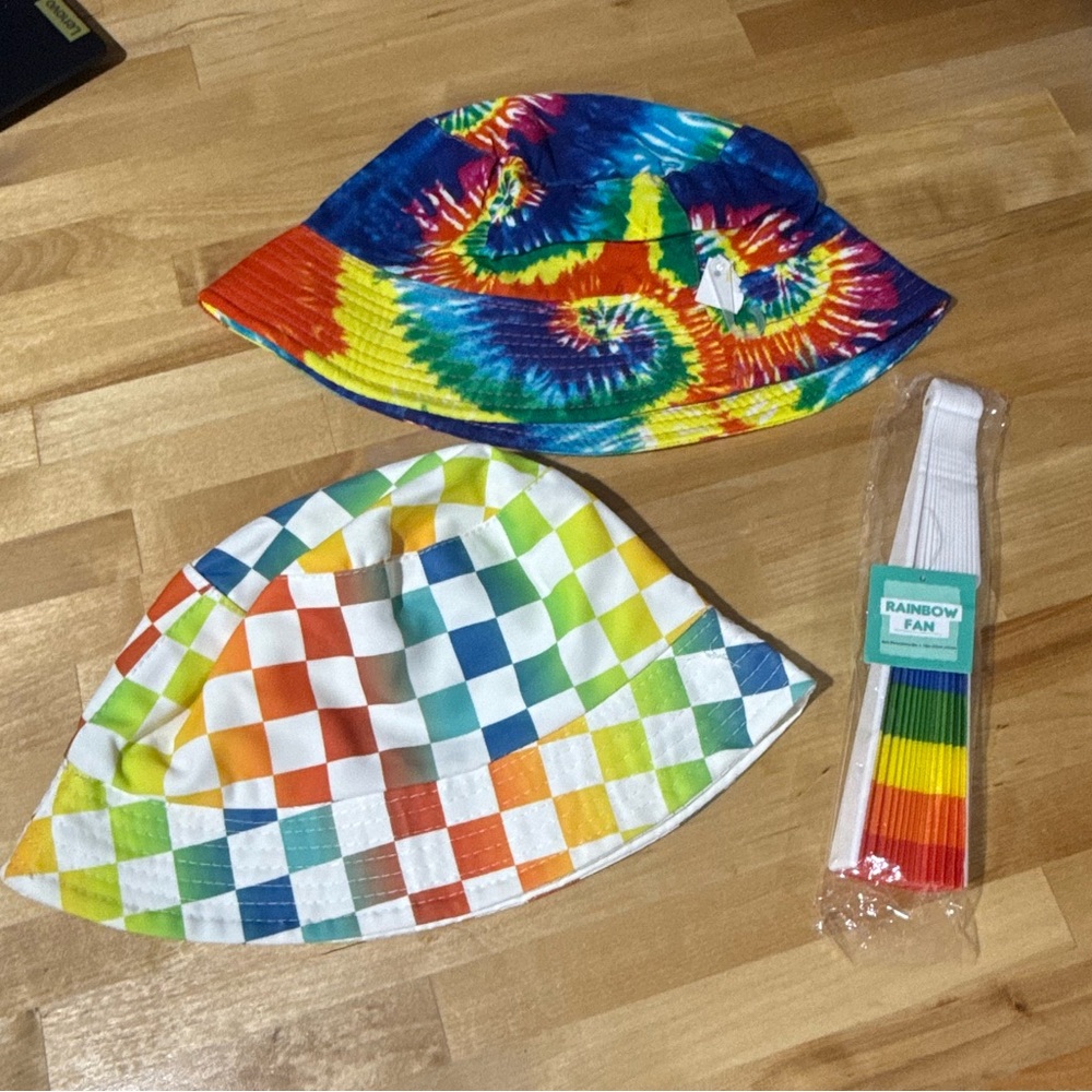 Colorful Bucket Hat Set